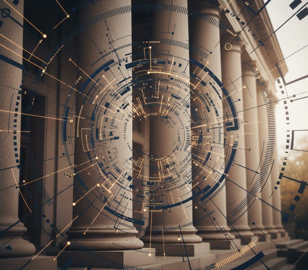 Editorial illustration for: AI Regulation